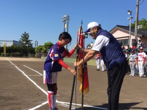 2019全日本小学生県予選会　開会式の模様４